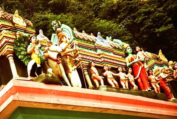 Detail of Hindu Temple, Batu Caves, Kuala Lumpur